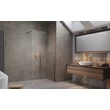 Kép 2/2 - RADAWAY Modo New Brushed Copper II Walk-in zuhanyfal