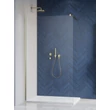 Kép 1/2 - RADAWAY Modo New Brushed Gold II Walk-in zuhanyfal