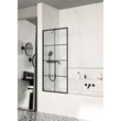 Kép 1/3 - RADAWAY Modo New Black PNJ Factory fekete kádparaván