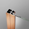 Kép 8/9 - RADAWAY Nes Brushed Copper KDS I szálcsiszolt réz szögletes zuhanykabin - ajtó