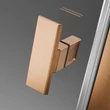 Kép 7/9 - RADAWAY Nes Brushed Copper KDS I szálcsiszolt réz szögletes zuhanykabin - ajtó