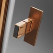 Kép 6/9 - RADAWAY Nes Brushed Copper KDS I szálcsiszolt réz szögletes zuhanykabin - ajtó