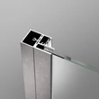 Kép 7/8 - RADAWAY Nes Brushed Nickel DWS I szálcsiszolt króm zuhanyajtó