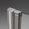 Kép 2/8 - RADAWAY Nes Brushed Nickel DWS I szálcsiszolt króm zuhanyajtó