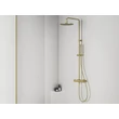 Kép 2/4 - RAVAK Espirit termosztátos zuhanyoszlop, szálcsiszolt arany