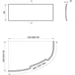 Kép 2/2 - RAVAK előlap Asymmetric akrilkádhoz