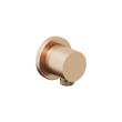 Kép 1/3 - RAVAK fali zuhanycsatlakozó, szálcsiszolt rose gold