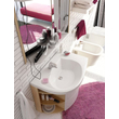 Kép 3/4 - RAVAK Rosa Comfort beépíthető mosdó, balos