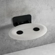 Kép 1/2 - RAVAK OVO P II ülőke - opal/black