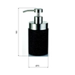 Kép 3/3 - RIDDER Stone szappanadagoló, 300 ml, fekete