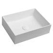 Kép 1/6 - TONEB Formigo beton mosdó, 47,5×14×36,5 cm, fehér