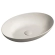 Kép 1/7 - TONEB Formigo beton mosdó, 60×14,5×40,5 cm, homok