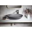 Kép 5/8 - TONEB Formigo beton mosdó, 60×14,5×40,5 cm, antracit
