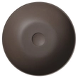Kép 2/7 - TONEB Formigo beton mosdó, átm.: 39 cm, sötét barna