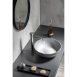 Kép 5/7 - TONEB Formigo beton mosdó, átm.: 39 cm, ezüst