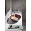 Kép 5/7 - TONEB Formigo beton mosdó, átm.: 39 cm, réz