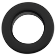 Kép 1/4 - SAPHO tartalék túlfolyó karika mosdóhoz, 32 mm, fekete