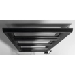 Kép 4/6 - SAPHO Leontes fürdőszobai radiátor, 595×944 mm, 423 W, matt fekete