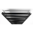 Kép 5/5 - SAPHO Zig fürdőszobai radiátor, 600×1334 mm, 490 W, matt fekete