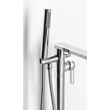 Kép 4/6 - SAPHO Sema térben álló kádtöltő csaptelep, 860 mm, króm