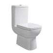 Kép 1/4 - EGE VITRIFIYE Tyana Short kombi WC, tartállyal, öblítőmechanikával, ülőke nélkül, 35×58,5 cm