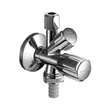 Kép 1/2 - SCHELL Comfort kombinált sarokszelep 1/2"-3/8"-3/4"