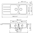 Kép 6/7 - SCHOCK CRISTALITE® Formhaus D-200 + Cosmo Ext konyhai csaptelep