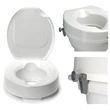 Kép 1/2 - AKAD-5019 magasított WC-ülőke, tetővel