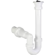 Kép 1/2 - Csőszifon 6/4", egymedencés, leeresztőszeleppel, Ø50 mm-es elfolyással