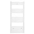 Kép 1/3 - TECHNIK THERM Angora íves törölközőszárító radiátor, fehér, 500×1100