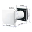 Kép 2/2 - VENTS TwinFresh Comfo RA1-85 V.3 egyhelyiséges egycsöves légkezelő berendezés