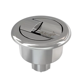 ALCA nyomógomb komplett króm (A08A)