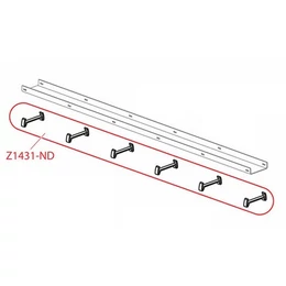ALCA távtartó Double folyóka rácshoz, 6 db