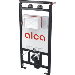 ALCA A108F/1100 szerelőkeret tartállyal falikúthoz, szennycsővel DN90/110 és csapteleppel