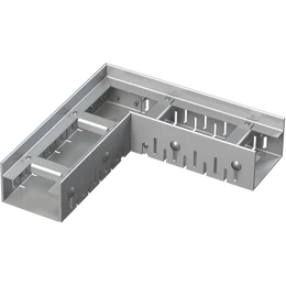 ALCA sarok drén folyóka 75 mm állítható, rozsdamentes acél