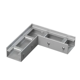 ALCA sarok drén folyóka 75 mm állítható, rozsdamentes acél