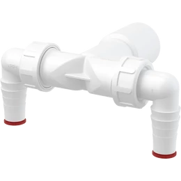 ALCA dupla csonk DN40/32 / 17-23, visszacsapó szelepekkel