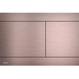 ALCA Flat nyomólap a falsík alatti szerelési rendszerekhez, Red gold-szálcsiszolt matt ALCA Flat nyomólap a falsík alatti szerelési rendszerekhez, Red gold-szálcsiszolt matt