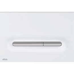 ALCA Linka nyomólap a falsík alatti szerelési rendszerekhez, fehér-matt/króm-fényes