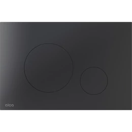 ALCA nyomólap a falsík alatti szerelési rendszerekhez, rozsdamentes-fekete matt ALCA nyomólap a falsík alatti szerelési rendszerekhez, rozsdamentes-fekete matt