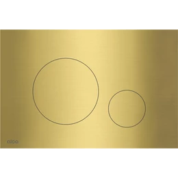 ALCA nyomólap a falsík alatti szerelési rendszerekhez, sárgaréz