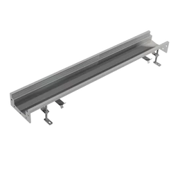 ALCA ipari rozsdamentes rácsos folyóka 1 m, AISI 304