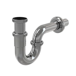 ALCA "U" alakú mosdószifon DN32, 5/4" hollandi anyával, fém
