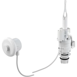 ALCA távműködtetésű pneumatikus öblítés-kézi, fehér, beépítés: falba