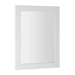 AQUALINE Favolo keretes tükör, 60×80 cm, matt fehér AQUALINE Favolo keretes tükör, 60×80 cm, matt fehér