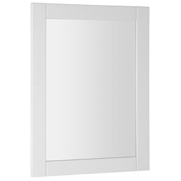 AQUALINE Favolo keretes tükör, 70×90 cm, matt fehér