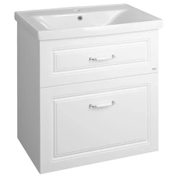 AQUALINE Favolo mosdótartó szekrény, 67×72,5×44,6 cm, matt fehér AQUALINE Favolo mosdótartó szekrény, 67×72,5×44,6 cm, matt fehér