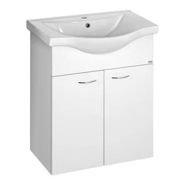 AQUALINE Keramia Fresh mosdótartó szekrény, 60,5×74×34 cm, fehér AQUALINE Keramia Fresh mosdótartó szekrény, 60,5×74×34 cm, fehér