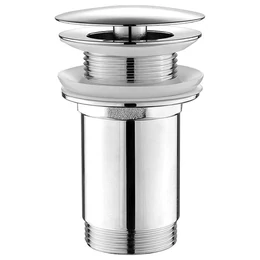 AQUALINE nem zárható mosdólefolyó, túlfolyó nélkül, 5/4", 10-50 mm, króm AQUALINE nem zárható mosdólefolyó, túlfolyó nélkül, 5/4", 10-50 mm, króm