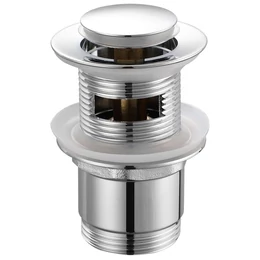 AQUALINE KLIK-KLAK mosdólefolyó, kis dugóval, 5/4", 25-45 mm, réz/króm AQUALINE KLIK-KLAK mosdólefolyó, kis dugóval, 5/4", 25-45 mm, réz/króm
